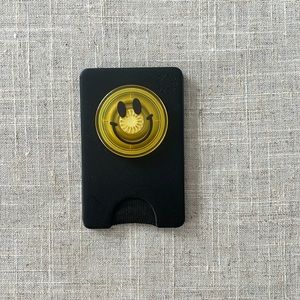 Pop wallet smiley face